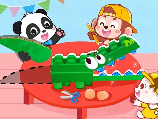 Baby Panda Animal Puzzle