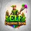 Elf Coloring Book